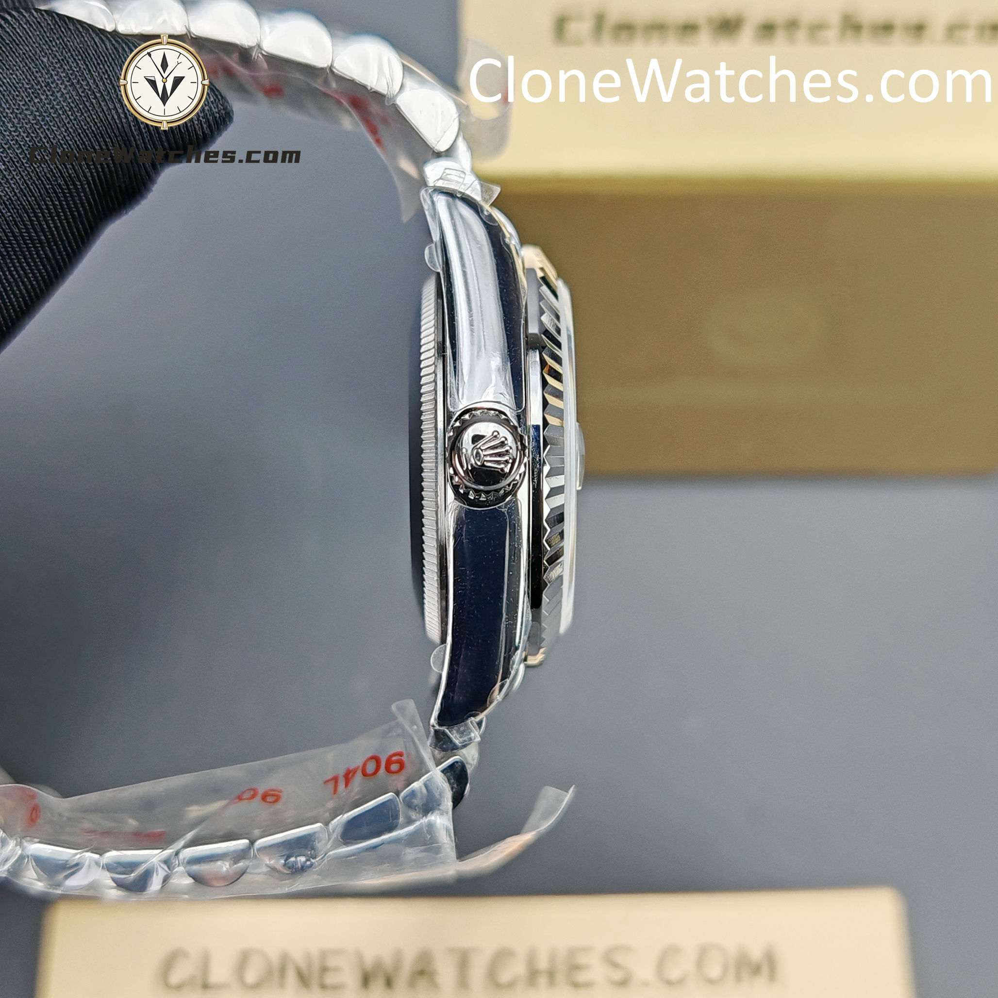 Rolex Super Clone Watches 1:1 DateJust Green Dial m278274-0018 Jubilee 31MM 2236 Movement - Image 8