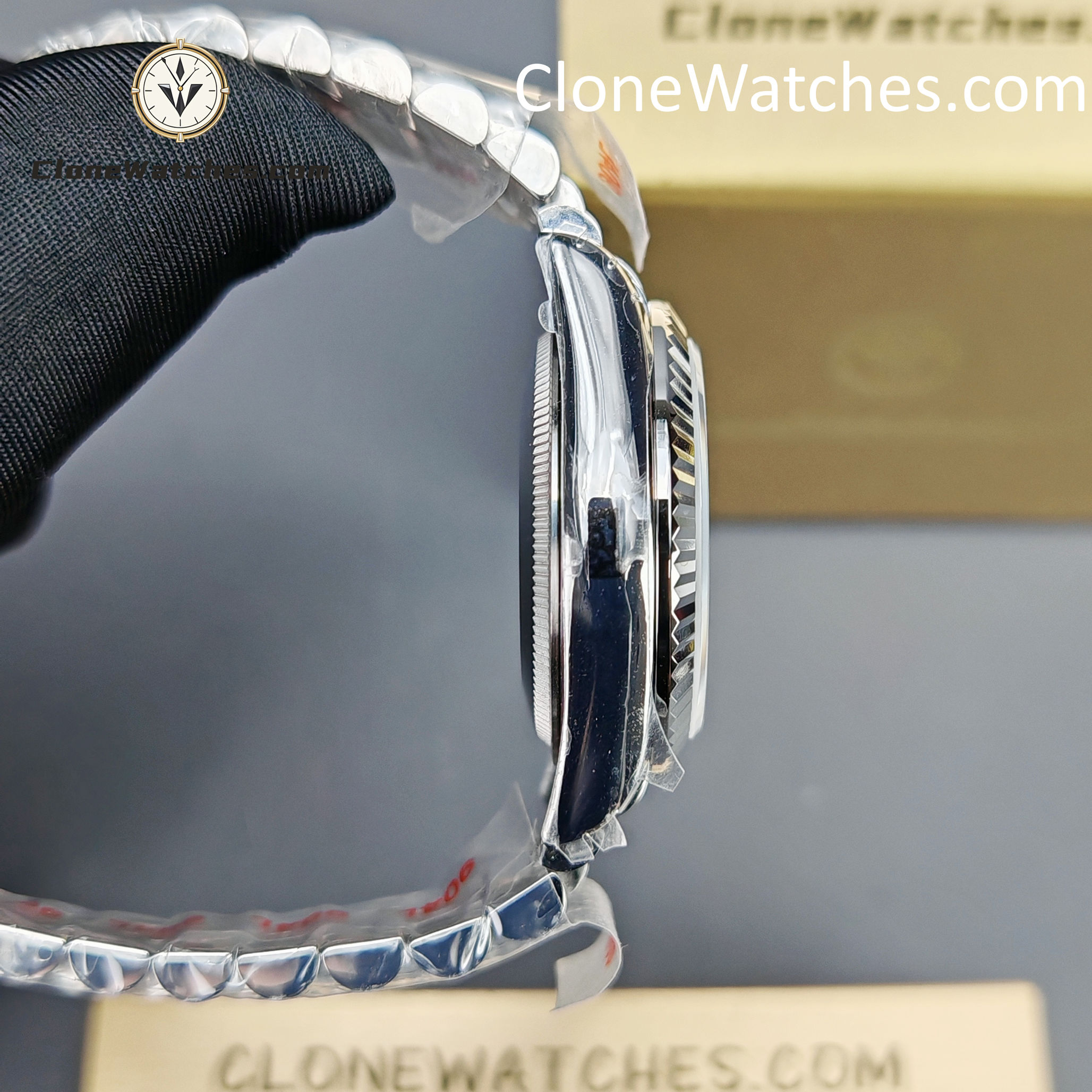 Rolex Super Clone Watches 1:1 DateJust Green Dial m278274-0018 Jubilee 31MM 2236 Movement - Image 9