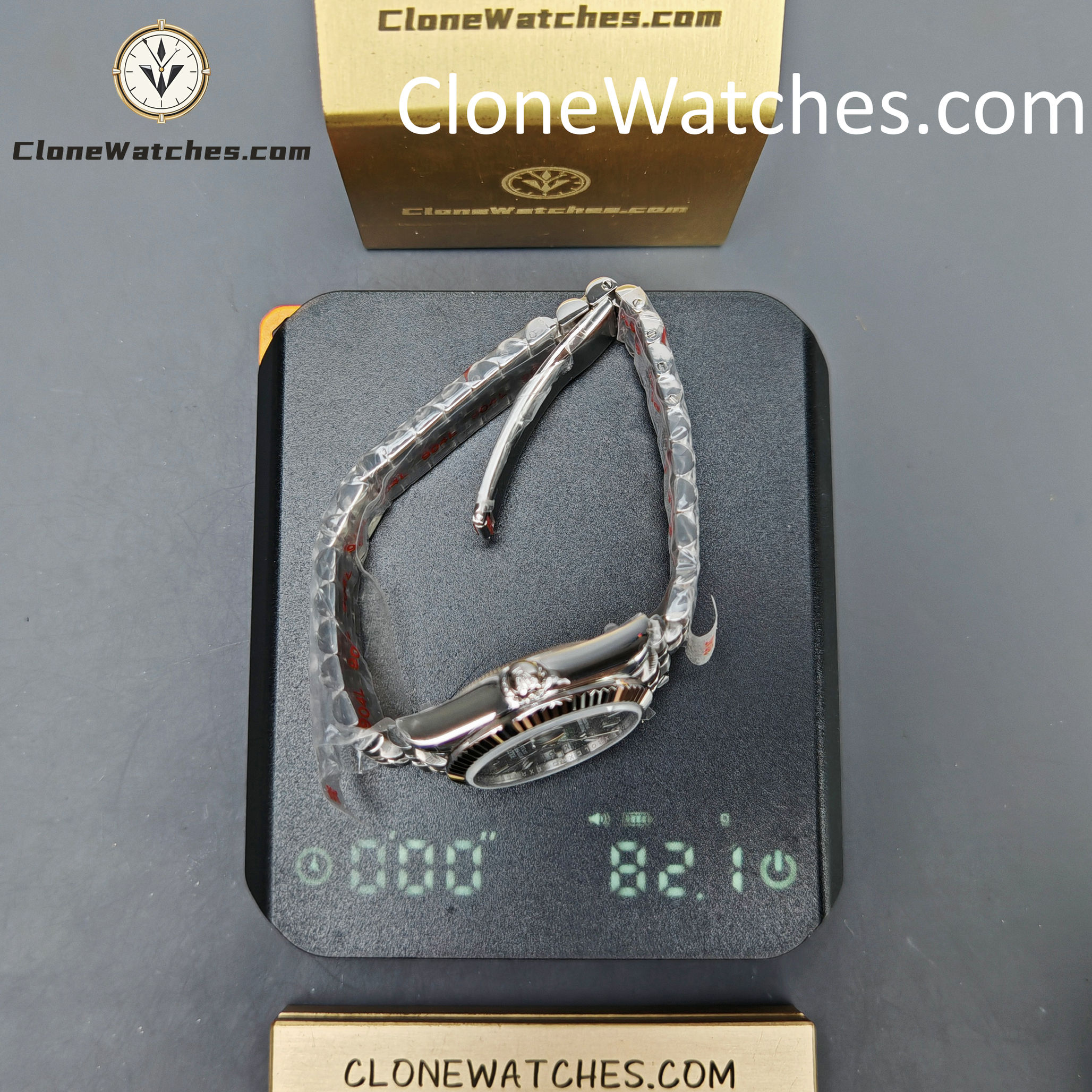 Rolex Super Clone Watches 1:1 DateJust Green Dial m278274-0018 Jubilee 31MM 2236 Movement - Image 17