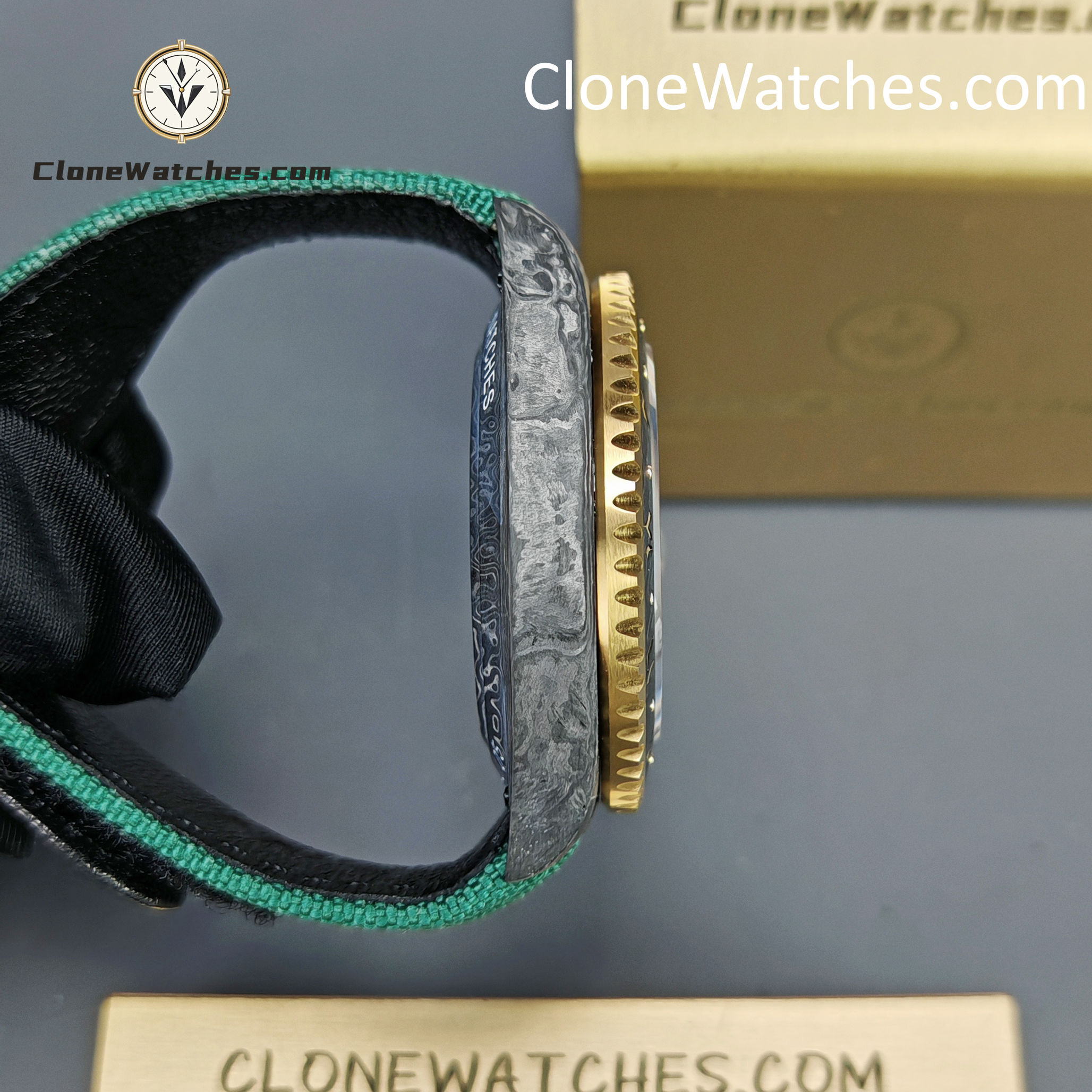 Modified Super Clone Watches 1:1 DIW Rolex GMT Master II NTPT Carbon OASIS Middle East Edition 3285 Movement - Image 9