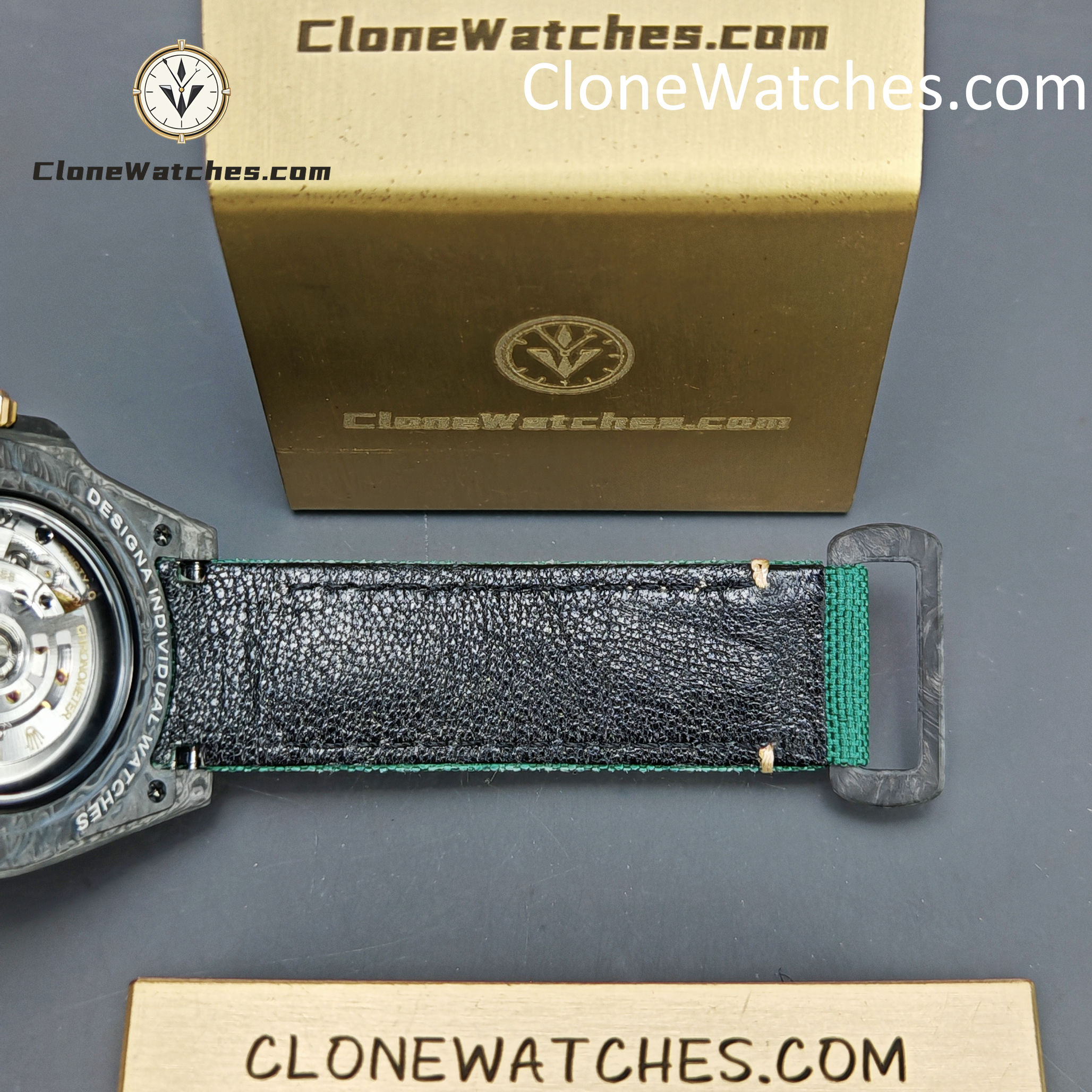 Modified Super Clone Watches 1:1 DIW Rolex GMT Master II NTPT Carbon OASIS Middle East Edition 3285 Movement - Image 14