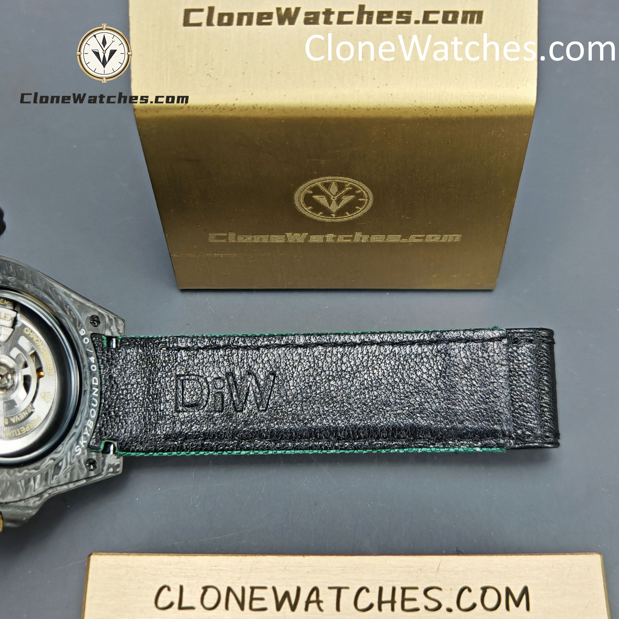 Modified Super Clone Watches 1:1 DIW Rolex GMT Master II NTPT Carbon OASIS Middle East Edition 3285 Movement - Image 13