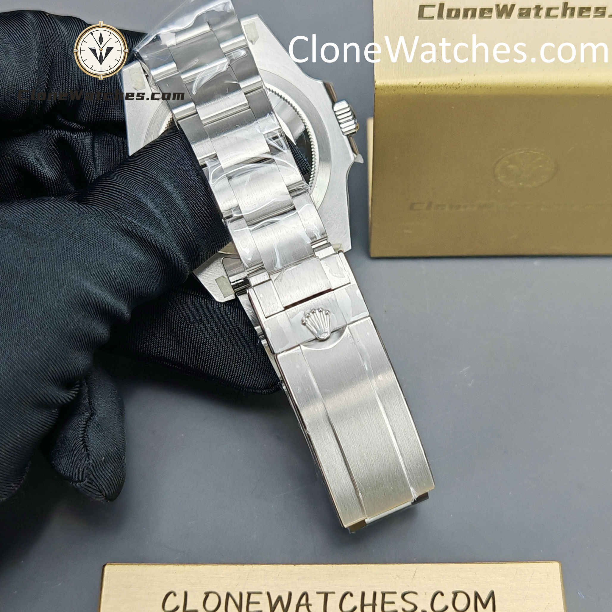 Modified Super Clone Watches 1:1 DiW Rolex Submariner Pink Dial 3235 Movement - Image 15