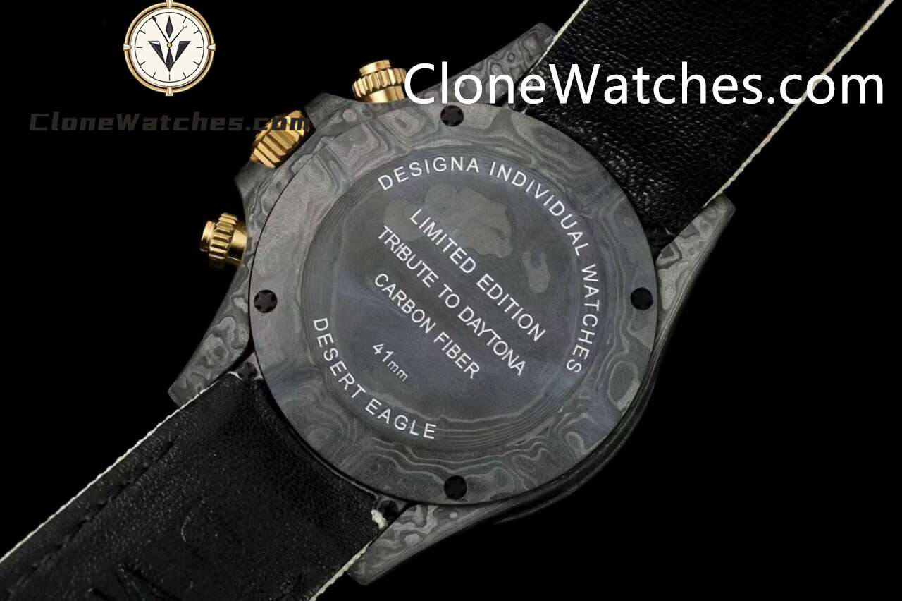 Modified Super Clone Watches 1:1 DIW Rolex Daytona "Desert Eagle" 4130 Movement - Image 7